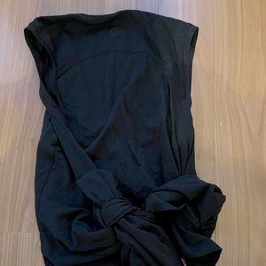 lululemon cropped tie tank